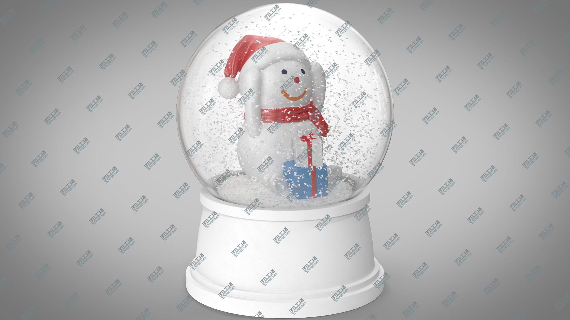 images/goods_img/2021040163/3D Snow Globe with a Snowman 6 model/1.jpg